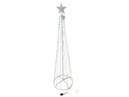 191291 venkovni vanocni svetelny kuzel 370 led barevny 1 8 m