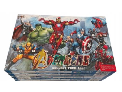 Adventni kalendar Avengers 24 okenek Same figurky