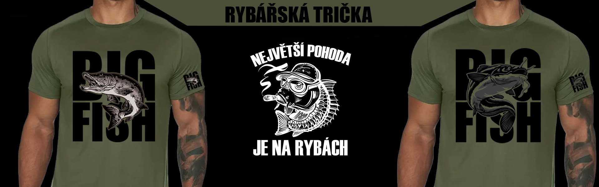 Rybářská trička