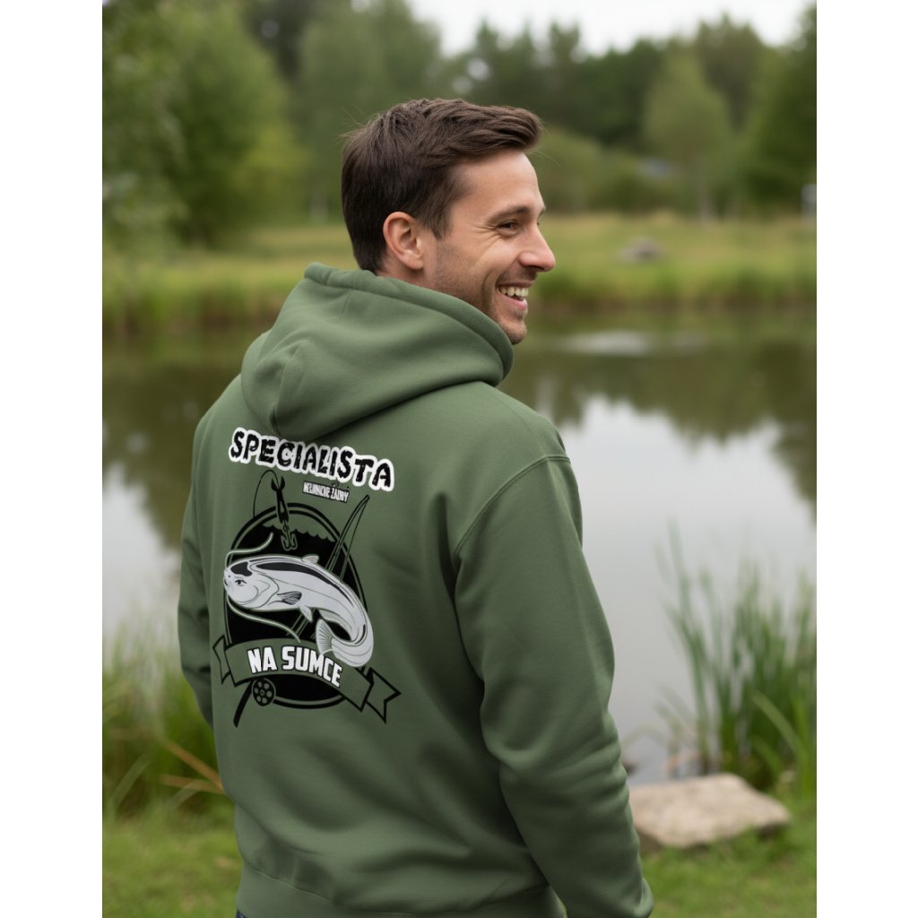 mikina specialista na sumce olivova