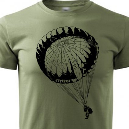 tricko striker vysadkar olivove 1