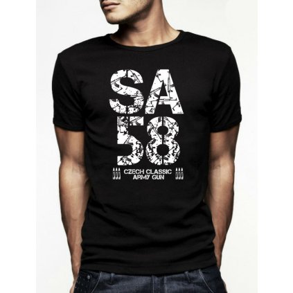 sa 58 black tshirt