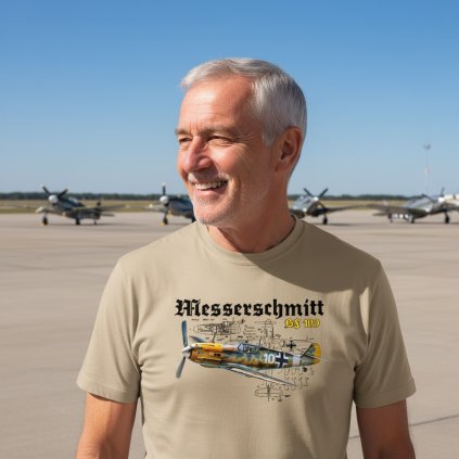 tricko striker messerschmitt piskove