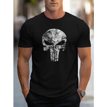tricko punisher cerne new