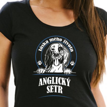 tricko anglicky setter 1