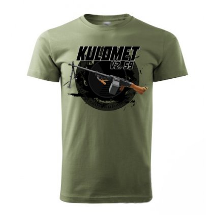 tricko oliv kulomet vz 59 new