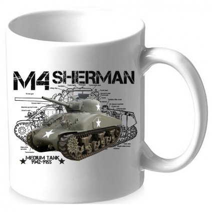 hrnek m4 sherman