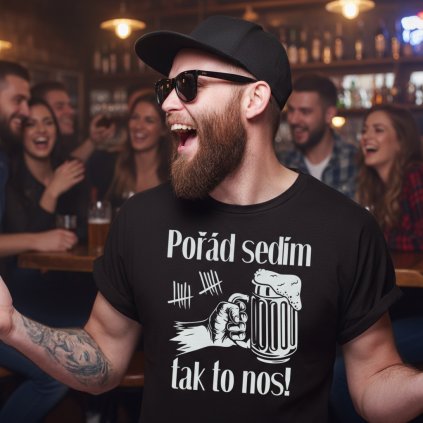 tricko porad sedim tak to nos