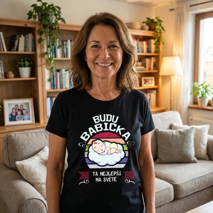 damske tricko budu babicka
