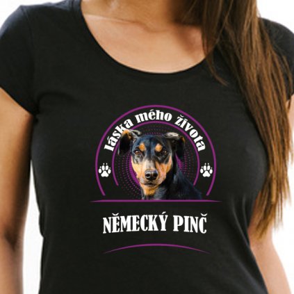 tricko nemecky pinc damske