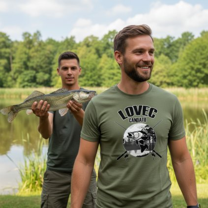 tricko lovec candatu olivove