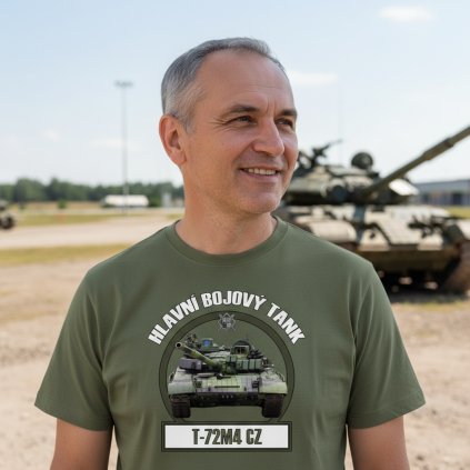 tricko tank t72 m4cz olivove