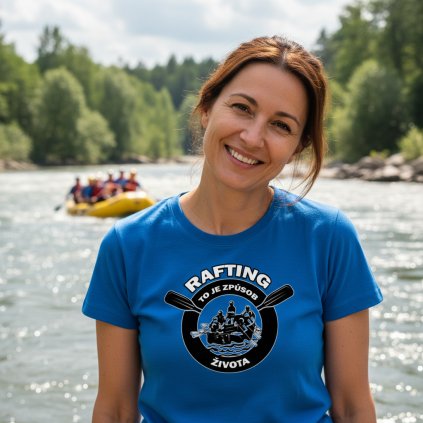 funkcni tricko na vodu rafitng zpusob zivota