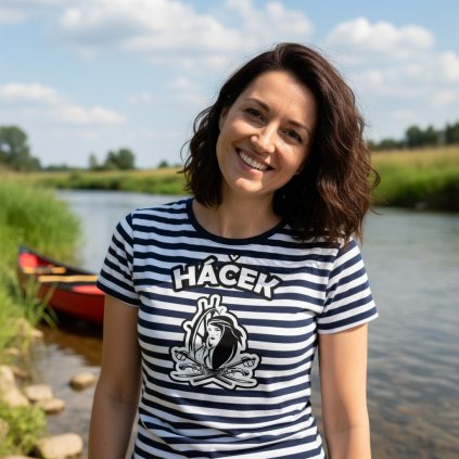 damske tricko na vodu hacek