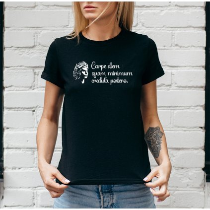 tricko Carpe diem quam minimum credula postero