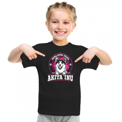 tricko akita inu detske