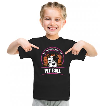 tricko pit bull detske