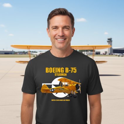 tricko boeing b75 stearman