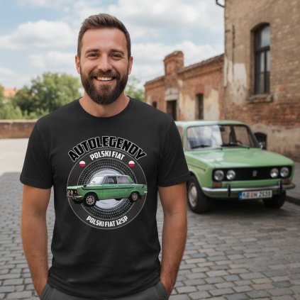 tricko autolegendy polski fiat
