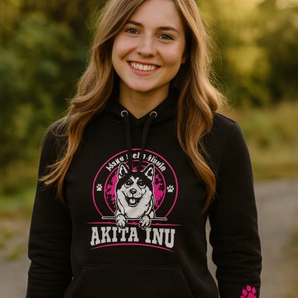 damska mikina akita inu