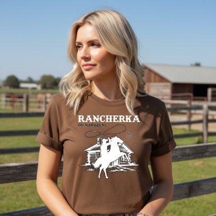 damske tricko rancherka