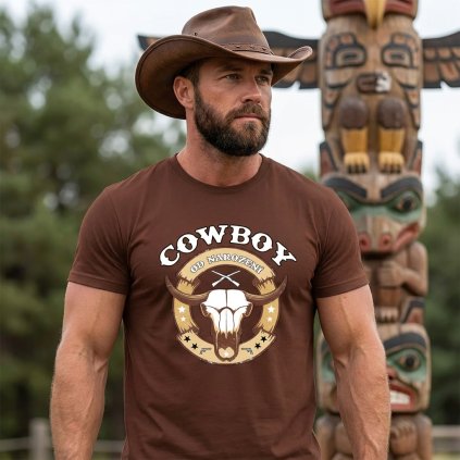 tricko cowboy od narození