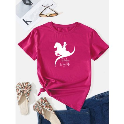 tricko parkur damske ruzove