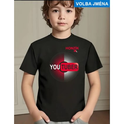 detke tricko youtuber 1