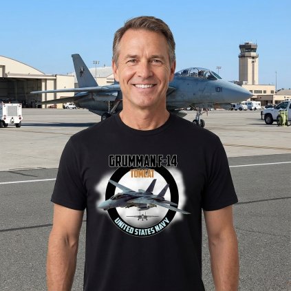 tricko f 14 tomcat cerne