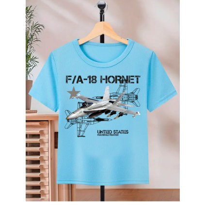 tricko chlapecke f 18 hornet modre
