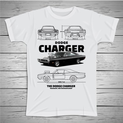 tricko bile dodge charger
