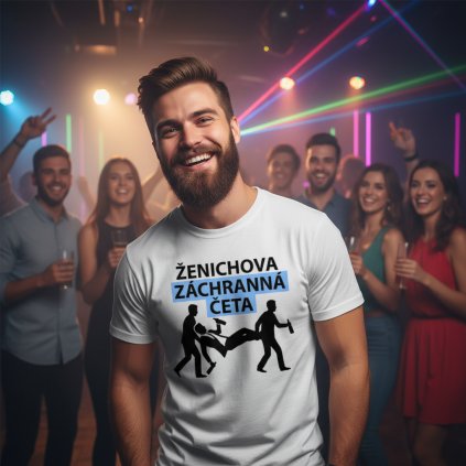 tricko na rozlucku zenichova banda zachranna ceta