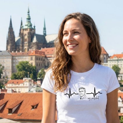damske tricko muj president