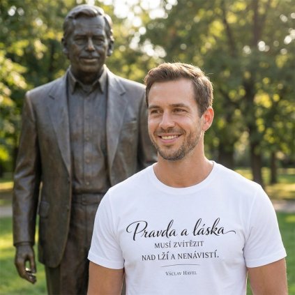 tricko pravda a laska musi zvitezit