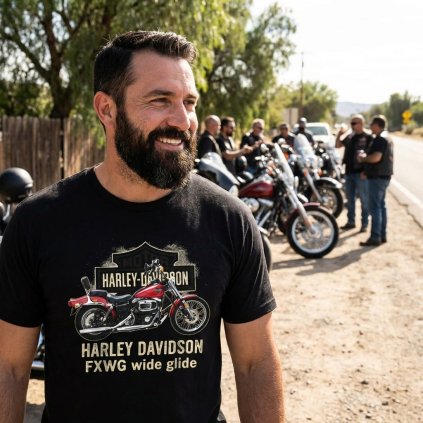 tricko harley davidson fxwg