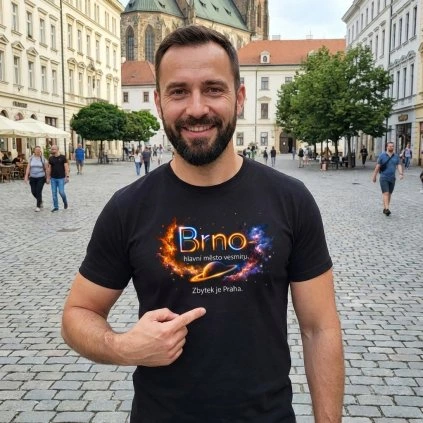 panske tricko brno stred vesmiru