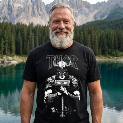 tricko cerne panske thor