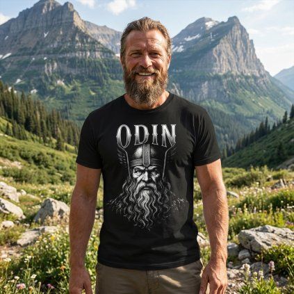 tricko cerne panske odin