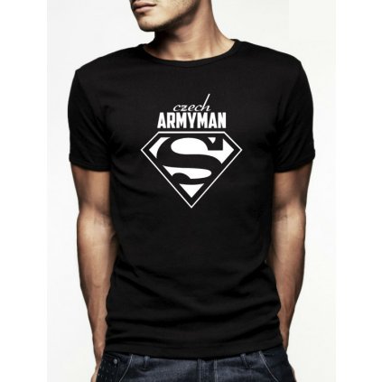 armyman black tshirt