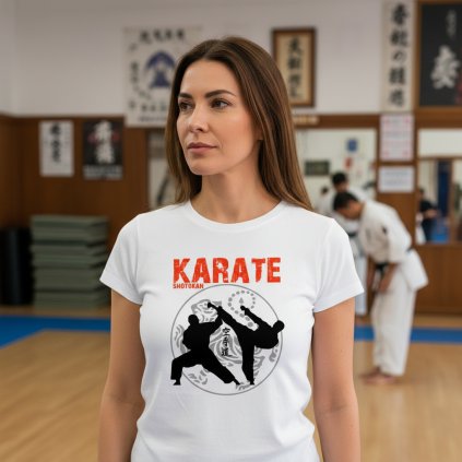 damske tricko karate