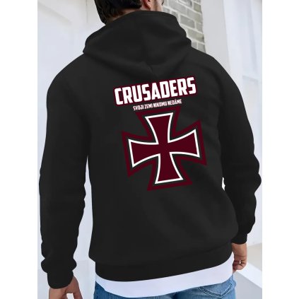 mikina cerna striker crusaders