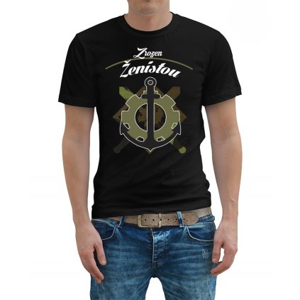 tricko cerne panske zrozen zenistou