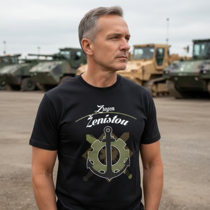 tricko cerne panske zrozen zenistou