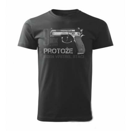 pistole cz 75 tricko cerne striker detske