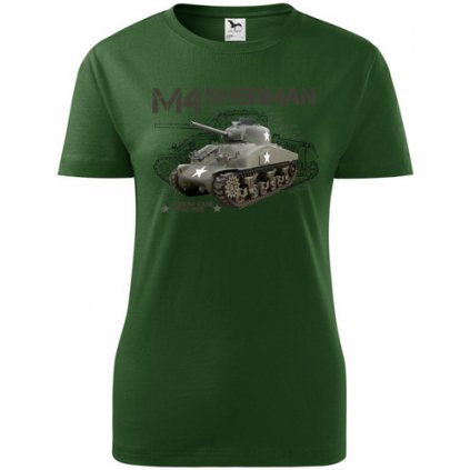Dámské tričko Tank M4 Sherman