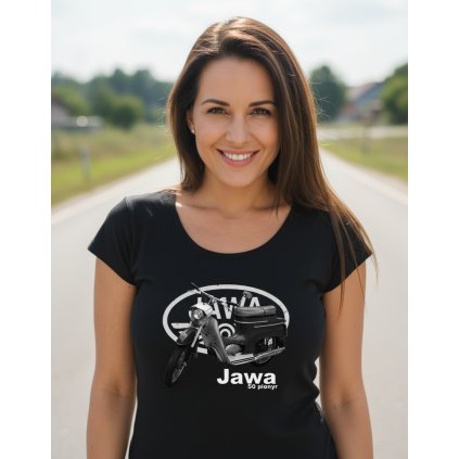 damske tricko jawa pionyr