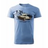 tricko striker t 34 modre