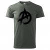 tricko anarchy tmave sede