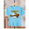 tricko chlapecke boeing b 75 stearman modre