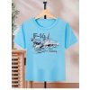 tricko chlapecke f 16 falcon fighting modre